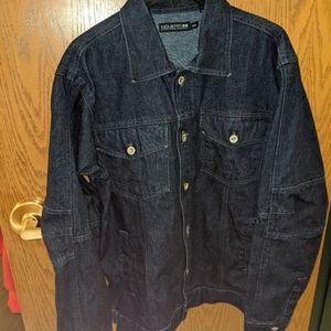 Industry Denim jean jacket mens medium m blue